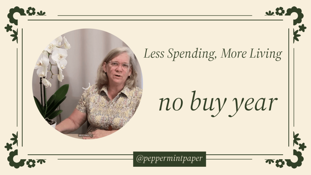 My No-Buy Year: A Shift I Didn’t&nbsp;Expect