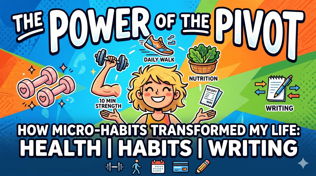 The Power of the Pivot: How Micro-Habits Are Transforming My Health, Habits, and&nbsp;Writing